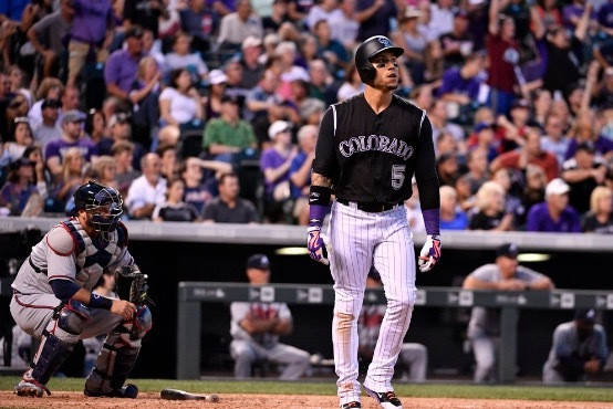 Groke: Did Carlos Gonzalez hit the hardest out in baseball this