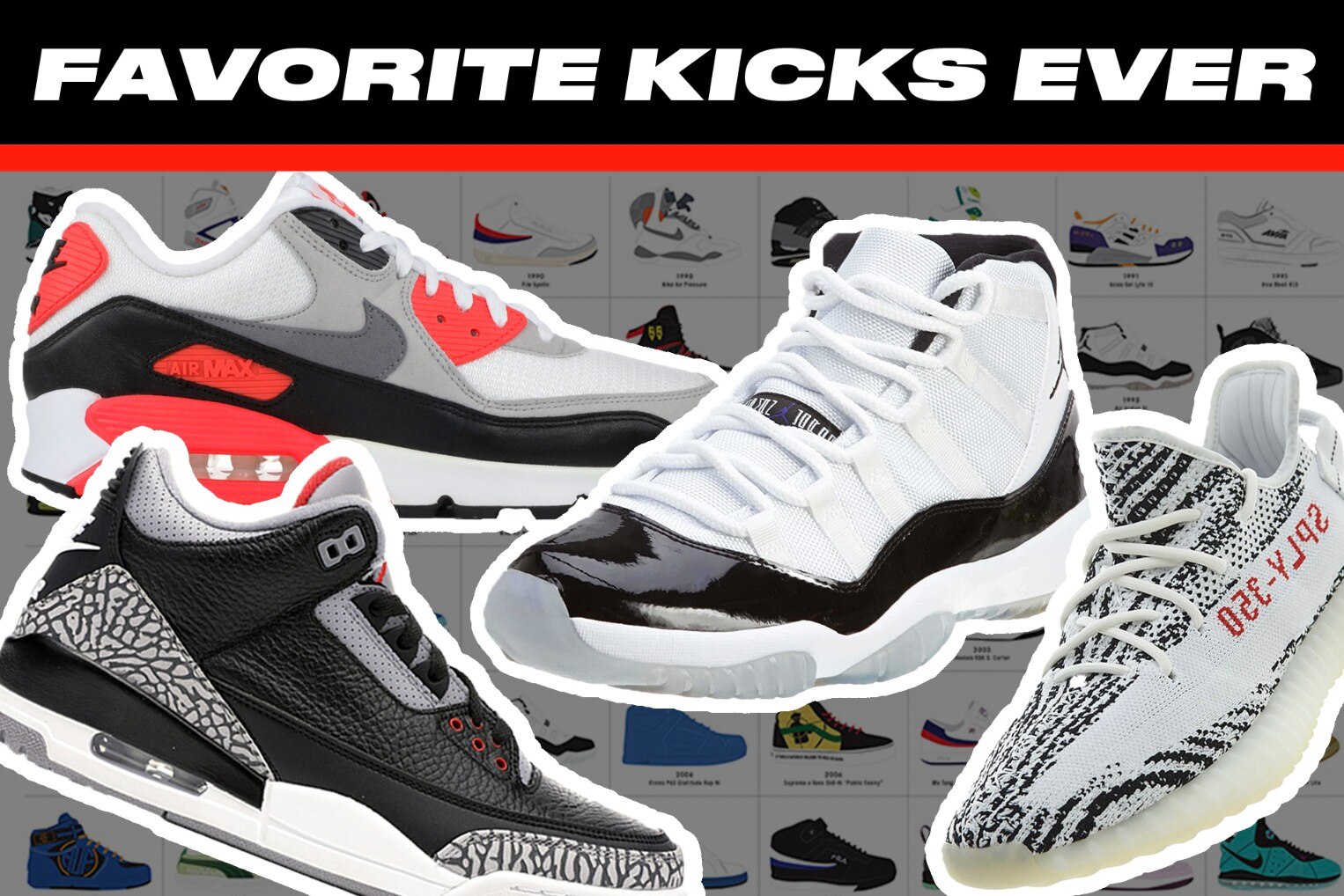 different types of air max