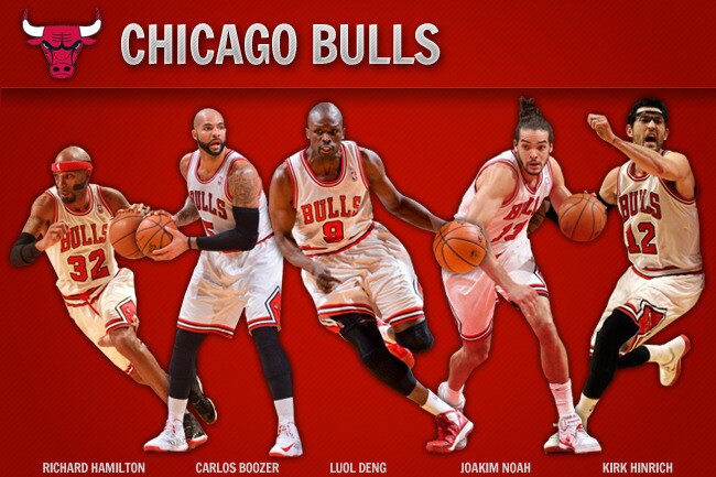 91 bulls starting lineup