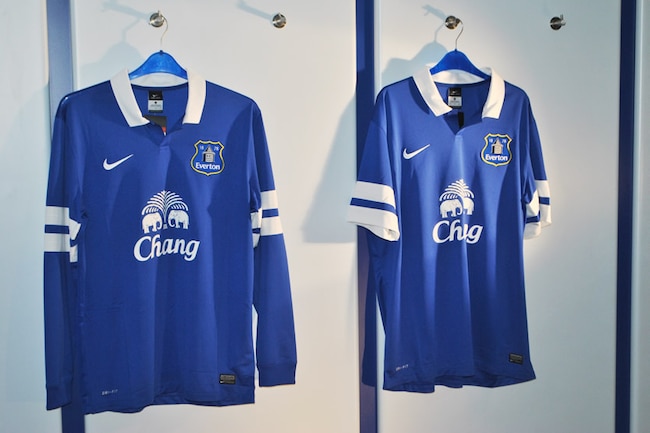 Everton Unveil New Nike Home Kit for 2013-14 With Tag Line ...