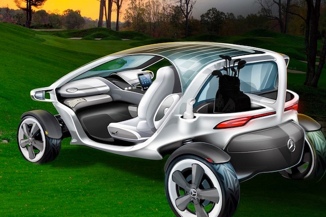 Mercedes' New 'Vision Golf Cart' Turning Heads