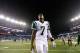 FOXBORO, MA - SEPTEMBER 12: Geno Smith #7 of the New York Jets walks off of the field following their 10-13 loss to the New England Patriots at Gillette Stadium on September 12, 2013 in Foxboro, Massachusetts. (Photo by Jared Wickerham/Getty Images)