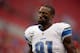 GLENDALE, AZ - SEPTEMBER 15: Wide receiver Calvin Johnson #81 of the Detroit Lions looks on prior to the start of the game against the Arizona Cardinals at University of Phoenix Stadium on September 15, 2013 in Glendale, Arizona. (Photo by Jeff Gross/Ge
