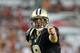 TAMPA, FL - SEPTEMBER 15: Quarterback Drew Brees #9 of the New Orleans Saints directs play against the Tampa Bay Buccaneers September 15, 2013 at Raymond James Stadium in Tampa, Florida. (Photo by Al Messerschmidt/Getty Images)