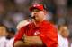 PHILADELPHIA, PA - SEPTEMBER 19: Head coach Andy Reid of the Kansas City Chiefs looks on from the sidelines early in the game against the Philadelphia Eagles at Lincoln Financial Field on September 19, 2013 in Philadelphia, Pennsylvania. (Photo by Rich