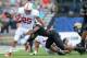 WEST POINT, NY - SEPTEMBER 14: Running back Tyler Gaffney #25 of Stanford runs the ball in the 2nd half September 14, 2013 at Michie Stadium in West Point, New York. Stanford defeated Army 24-20. (Photo by Ron Antonelli/Getty Images)
