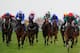 YARMOUTH, ENGLAND - SEPTEMBER 18: Chris Catlin riding Miss You Too (R) win The EBF At The Races John Musker Fillies' Stakes at Yarmouth racecourse on September 18, 2013 in Yarmouth, England. (Photo by Alan Crowhurst/Getty Images)