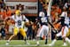 AUBURN, AL - SEPTEMBER 22: Zach Mettenberger #8 of the LSU Tigers looks to pass against the Auburn Tigers at Jordan Hare Stadium on September 22, 2012 in Auburn, Alabama. (Photo by Kevin C. Cox/Getty Images)