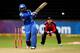 DURBAN, SOUTH AFRICA - OCTOBER 22: Harbhajan Singh of Mumbai bats during the Champions League twenty20 match between Sydney Sixers and Mumbai Indians at Sahara Stadium Kingsmead on October 22, 2012 in Durban, South Africa. (Photo by Anesh Debiky / Gallo