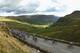 PEN-Y-PASS, ENGLAND - SEPTEMBER 18: Dan Martin of Ireland and Garmin Sharp leads Nairo Quintana of Colombia and Movistar and race leader Sir Bradley Wiggins of Great Britain and SKY Procycling up Pen-y-Pass during stage four of the Tour of Britain from S
