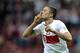 WARSAW, POLAND - SEPTEMBER 06: Poland's Robert Lewandowski celebrates after scoring during the FIFA 2014 World Cup Qualifier between Poland and Montenegro at the National Stadium on September 06, 2013 in Warsaw, Poland. (Photo by Adam Nurkiewicz/Getty I