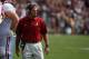 COLLEGE STATION, TX - SEPTEMBER 14: Head Coach Nick Saban of the Alabama Crimson Tide waits near the bench during the game against the Texas A&M Aggies at Kyle Field on September 14, 2013 in College Station, Texas. (Photo by Scott Halleran/Getty Images)