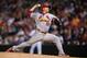 Trevor Rosenthal delivers a pitch against Colorado on Sept. 18.