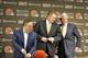 The Cleveland Browns' new braintrust (L-R): Chudzinski, Banner and Haslam