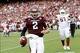 Johnny Manziel set the SEC yardage record against Arkansas last season.