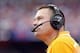Sep 21, 2013; Gainesville, FL, USA; Tennessee Volunteers head coach Butch Jones during the second half against the Florida Gators at Ben Hill Griffin Stadium. Florida Gators defeated the Tennessee Volunteers 31-17. Mandatory Credit: Kim Klement-USA TODAY