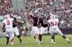 HOUSTON, TX- SEPTEMBER 21: Johnny Manziel #2 of the Texas A&M Aggies throws an interception against the Southern Methodist Mustangs in the first half on September 21, 2013 at Kyle Field in College Station, Texas. (Photo by Thomas B. Shea/Getty Images)