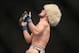 Sep 21, 2013; Toronto, Ontario, CAN; Khabib Nurmagomedov celebrates his victory over Pat Healy (not pictured) during their Lightweight bout at UFC 165 at the Air Canada Centre. Mandatory Credit: Tom Szczerbowski-USA TODAY Sports