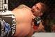 Sep 21, 2013; Toronto, Ontario, CAN; Matt Mitrione (top) celebrates as he defeats Brendan Schaub by submission during their Heavyweight bout at UFC 165 at the Air Canada Centre. Mandatory Credit: Tom Szczerbowski-USA TODAY Sports
