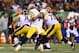 CINCINNATI, OH - SEPTEMBER 16: Ben Roethlisberger #7 of the Pittsburgh Steelers throws a pass during the NFL game against the Cincinnati Bengals at Paul Brown Stadium on September 16, 2013 in Cincinnati, Ohio. (Photo by Andy Lyons/Getty Images)