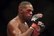Sep 21, 2013; Toronto, Ontario, CAN; Blood bleeds from a cut on the eye of Jon Jones during his fight against Alexander Gustafsson (not pictured) during their light heavyweight championship bout at UFC 165 at the Air Canada Centre. Mandatory Credit: Tom S