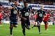 CARDIFF, WALES - SEPTEMBER 22: Paulinho of Tottenham celebrates after scoring the winning goal during the Barclays Premier League match between Cardiff City and Tottenham Hotspur at Cardiff City Stadium on September 22, 2013 in Cardiff, Wales. (Photo by