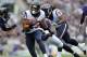 BALTIMORE, MD - SEPTEMBER 22: Running back Arian Foster #23 of the Houston Texans runs the ball against the Baltimore Ravensat M&T Bank Stadium on September 22, 2013 in Baltimore, Maryland. (Photo by Larry French/Getty Images)