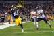 This incredible one-handed grab was one of two Antonio Brown touchdowns.