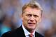 MANCHESTER, ENGLAND - SEPTEMBER 22: David Moyes manager of Manchester United looks on prior to the Barclays Premier League match between Manchester City and Manchester United at the Etihad Stadium on September 22, 2013 in Manchester, England. (Photo by