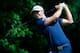 ATLANTA, GA - SEPTEMBER 22: Dustin Johnson watches his tee shot on the third hole during the final round of the TOUR Championship by Coca-Cola at East Lake Golf Club on September 22, 2013 in Atlanta, Georgia. (Photo by Sam Greenwood/Getty Images)