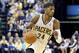 INDIANAPOLIS, IN - APRIL 21: Paul George #24 of the Indiana Pacers dribbles the ball against the Atlanta Hawks during Game One of the Eastern Conference Quarterfinals of the 2013 NBA Playoffs at Bankers Life Fieldhouse on April 21, 2013 in Indianapolis,