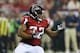 ATLANTA, GA - JANUARY 13: Jacquizz Rodgers #32 of the Atlanta Falcons carries the ball against the Seattle Seahawks during the NFC Divisional Playoff Game at Georgia Dome on January 13, 2013 in Atlanta, Georgia. (Photo by Streeter Lecka/Getty Images)