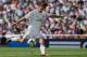 MADRID, SPAIN - SEPTEMBER 01: Francisco Roman Alarcon alias Isco of Real Madrid CF scores their third goal during Liga match between Real madrid CF and Athletic Club de Bilbao at Estadio Santiago Bernabeu on September 1, 2013 in Madrid, Spain. (Photo by