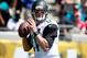 JACKSONVILLE, FL - SEPTEMBER 08: Blaine Gabbert #11 of the Jacksonville Jaguars attempts a pass during the game against the Kansas City Chiefs at EverBank Field on September 8, 2013 in Jacksonville, Florida. (Photo by Sam Greenwood/Getty Images)