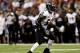 Ray Lewis was a big hit at middle linebacker.