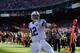 SAN FRANCISCO, CA - SEPTEMBER 22: Andrew Luck #12 of the Indianapolis Colts slams the ball down in the endzone after he scored on six yard touchdown run during the fourth quarter against the San Francisco 49ers at Candlestick Park on September 22, 2013 i