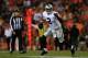 DENVER, CO - SEPTEMBER 23: Terrelle Pryor #2 of the Oakland Raiders scrambles against the Denver Broncos at Sports Authority Field at Mile High on September 23, 2013 in Denver, Colorado. (Photo by Doug Pensinger/Getty Images)
