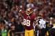 LANDOVER, MD - JANUARY 06: Pierre Garcon #88 of the Washington Redskins celebrates their first quarter touchdown against the Seattle Seahawks during the NFC Wild Card Playoff Game at FedExField on January 6, 2013 in Landover, Maryland. (Photo by Win McN