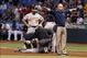 A Rays AT calls for a stretcher as O's tend to Machado