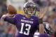 EVANSTON, IL - SEPTEMBER 21: Trevor Siemian #13 of the Northwestern Wildcats throws the ball while playing the Maine Black Bears during the first half of their college football game at Ryan Field on September 21, 2013 in Evanston, Illinois. (Photo by Joh