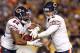 PITTSBURGH, PA - SEPTEMBER 22: Jay Cutler #6 of the Chicago Bears hands off to Matt Forte #22 against the Pittsburgh Steelers during the game on September 22, 2013 at Heinz Field in Pittsburgh, Pennsylvania. (Photo by Justin K. Aller/Getty Images)
