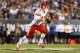 PHILADELPHIA, PA - SEPTEMBER 19: Alex Smith #11 of the Kansas City Chiefs looks to pass in the second quarter against the Philadelphia Eagles at Lincoln Financial Field on September 19, 2013 in Philadelphia, Pennsylvania. (Photo by Elsa/Getty Images)