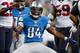 DETROIT, MI - NOVEMBER 22: Ryan Broyles #84 of the Detroit Lions reacts after a second quarter first down catch while playing the Houston Texans at Ford Field on November 22, 2012 in Detroit, Michigan. (Photo by Gregory Shamus/Getty Images)