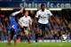 LONDON, ENGLAND - MAY 08: Emanuel Adebayor of Spurs goes past the challenge from Ramires of Chelsea during the Barclays Premier League match between Chelsea and Tottenham Hotspur at Stamford Bridge on May 8, 2013 in London, England. (Photo by Shaun Bott