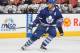 TORONTO, CANADA - SEPT 22: Joffrey Lupul #19 of the Toronto Maple Leafs skates in a pre-season game against the Buffalo Sabres on Sept 22, 2013 at the Air Canada Centre in Toronto, Ontario, Canada. The Leafs defeated the Sabres 5-3. (Photo by Claus Ander