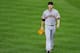 NEW YORK, NY - SEPTEMBER 20: Tim Lincecum #55 of the San Francisco Giants walks off of the field after the fourth inning against the New York Yankees at Yankee Stadium on September 20, 2013 in the Bronx borough of New York City. (Photo by Maddie Meyer/Ge