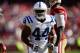 SAN FRANCISCO, CA - SEPTEMBER 22: Ahmad Bradshaw #44 of the Indianapolis Colts reacts after he rushed for eight yards during the fourth quarter against the San Francisco 49ers at Candlestick Park on September 22, 2013 in San Francisco, California. The Co