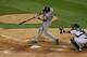 CHICAGO, IL - SEPTEMBER 10: Alex Avila #13 of the Detroit Tigers hits a two-run single in the 3rd inning against the Chicago White Sox at U.S. Cellular Field on September 10, 2013 in Chicago, Illinois. (Photo by Jonathan Daniel/Getty Images)
