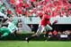 ATHENS, GA - SEPTEMBER 21: Todd Gurley #3 of the Georgia Bulldogs carries the ball against the North Texas Mean Green at Sanford Stadium on September 21, 2013 in Athens, Georgia. (Photo by Scott Cunningham/Getty Images)