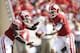 MADISON, WI - SEPTEMBER 07: Joel Stave #2 of the Wisconsin Badgers hands off to Melvin Gordon #25 during the game against the Tennessee Tech Golden Eagles at Camp Randall Stadium on September 07, 2013 in Madison, Wisconsin. (Photo by Mike McGinnis/Getty I